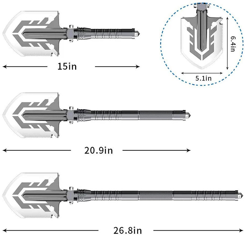 Outdoor Multi-purpose Camping Shovel