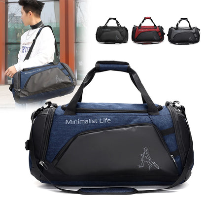 Men's Durable Multifunctional Waterproof Fitness Bag